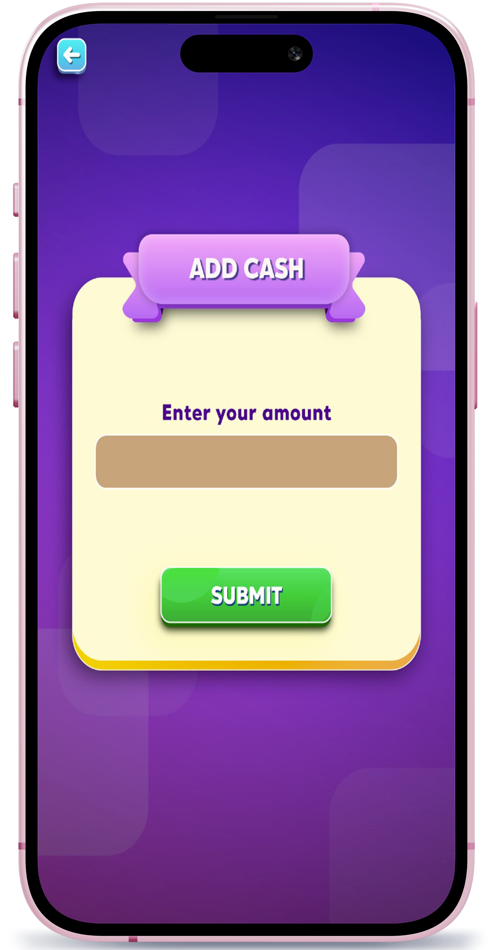 App screen